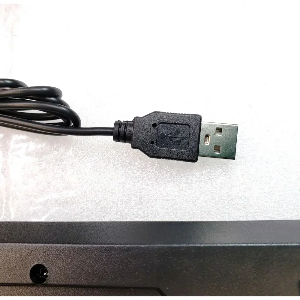 Large Print Keyboard - USB Wired Yellow High Contrast Keys. Vision Helper - Picture 12 of 12